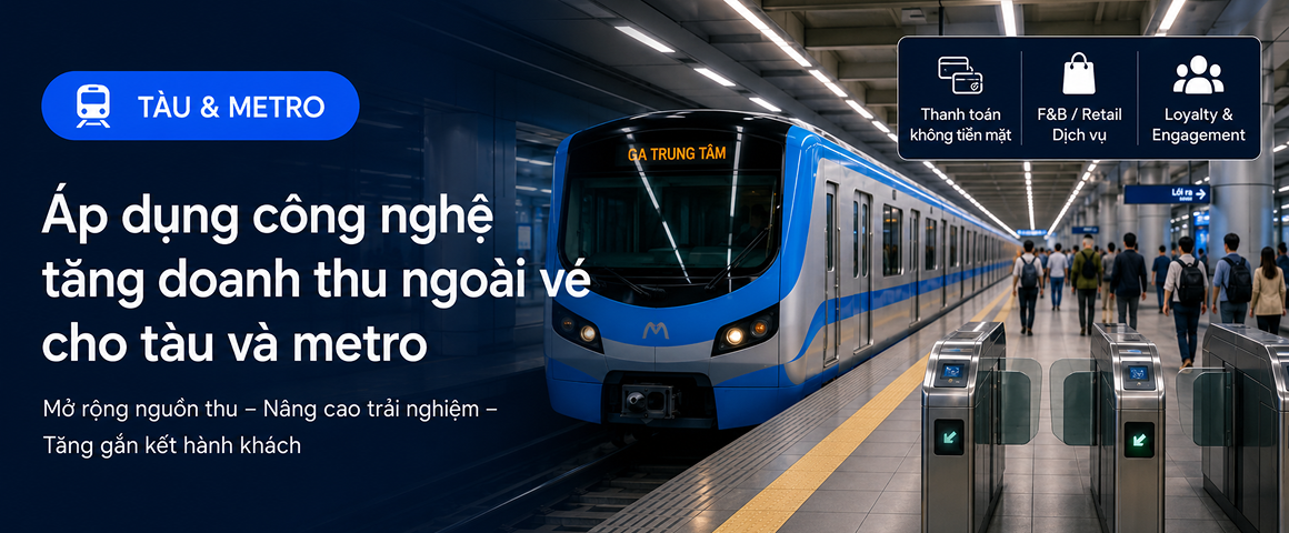 Giải pháp RX cho hệ thống tàu và metro